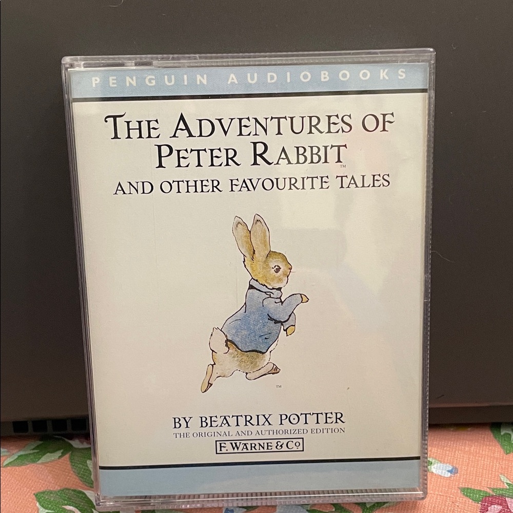 The Adventures of Peter Rabbit - Blue and White